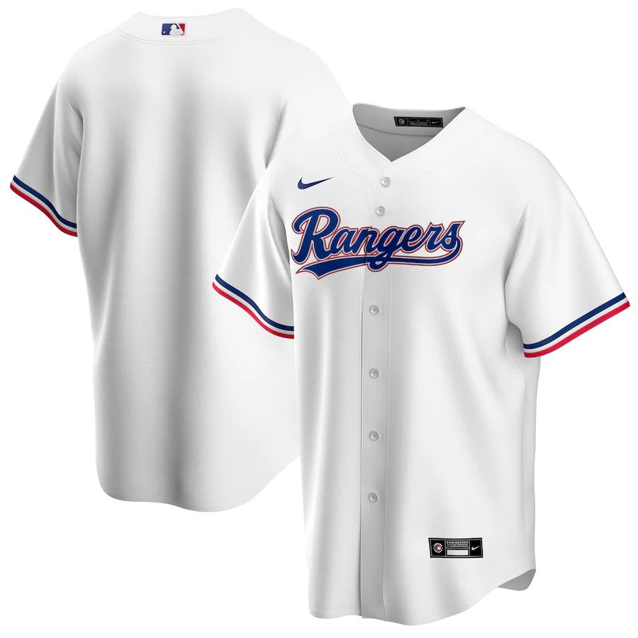 Mens Texas Rangers Nike White Home Replica Team MLB Jerseys->pittsburgh pirates->MLB Jersey